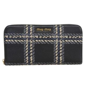 Miu Miu Pre-owned Portafoglio lungo (bi-fold) - - Pre-owned - Donna - Nero - ONE SIZE