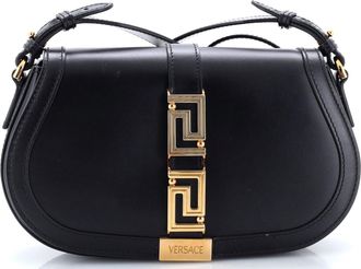 Versace Greca Goddess Shoulder Bag Leather Medium
