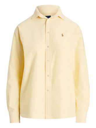 Polo Ralph Lauren Camicia con logo ricamato - Giallo