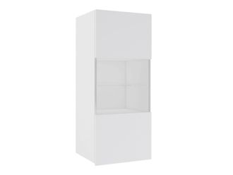 Mirjan24 Mirjan24 - Armario De Pared Tivdalu 102, Blanco + Blanco Brillante