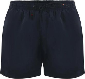 Roberto Ricci Design Shorts met Elastane Polyamide en Voorzakken - Heren - Strandmode - Blauw - L - Badmode
