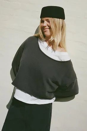 Pilcro Layered Twofer Pullover
