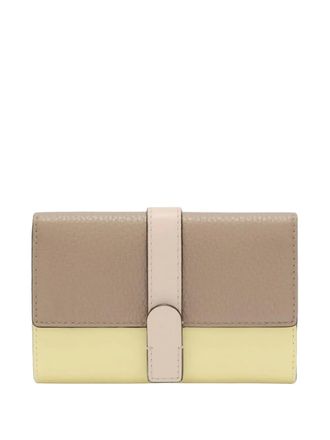 Furla medium Grazia wallet - women - Viscose/Calf Leather - One Size - Neutrals