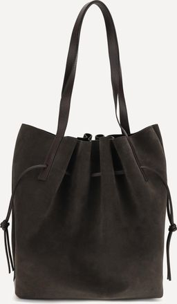 Yuzefi Borsa a Spalla Scallop in suede Woman UNI