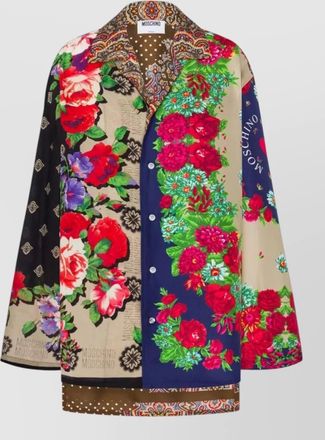 Moschino silk long-sleeve shirt