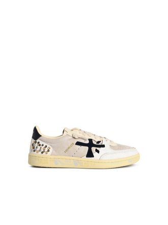 Premiata Bskt Clay Two Tone Lear Blend Sneakers