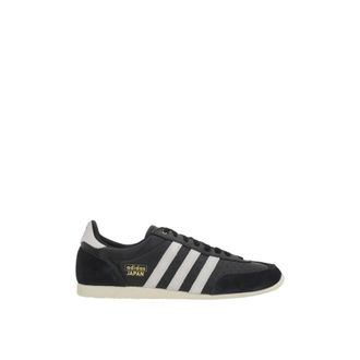 adidas Low-Top Suede Trainers - female - Adidas - Sneakers - Black - 7 2/3 UK - Shoes
