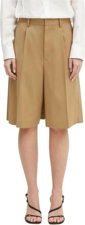 Undercover Broek - Dames - Korte Broeken - Beige - XS - Korte Broeken