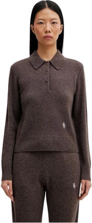 Sporty & Rich Mujer, Jerseys, Marr&oacute;n, Talla: L