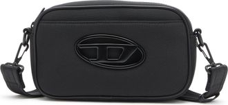 Diesel Holi-D - Crossbody in nylon with internal pocket - Crossbody Bags - Unisex - Black