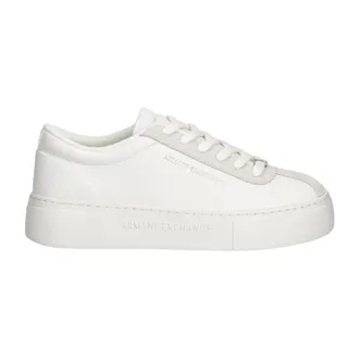 A|X Armani Exchange Dames, Schoenen, Wit, Maat: 37 EU Leer