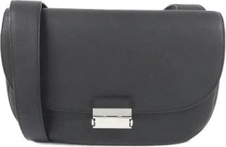 Loewe Pre-owned Leather Shoulder Bag - Dames - Vintage Schoudertas - Zwart - ONE Size - Leer - Vintage