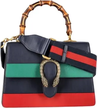 Gucci Pre-owned Handbags, female, Multicolor, Size: ONE SIZE Pre-owned Dionysus Medium Top Handle Bag