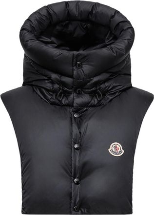 Moncler Moncler Down-filled Hood, Unisex, Black, Size: One Size