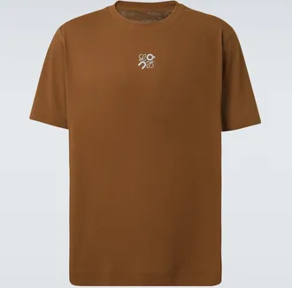 Loewe x On Active logo jersey T-shirt