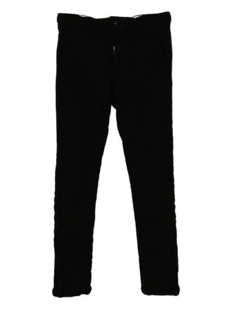 Comme Des Garçons Pantaloni in feltro - Nero