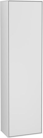 Villeroy & Boch Finion, Armarios Altos, 418 X 1516 X 270 Mm, Angular, Modelo Colgante, En Madera, Lacado Blanco Mate