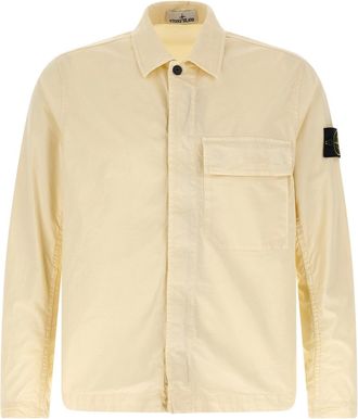 Stone Island Hemden Wei&szlig;