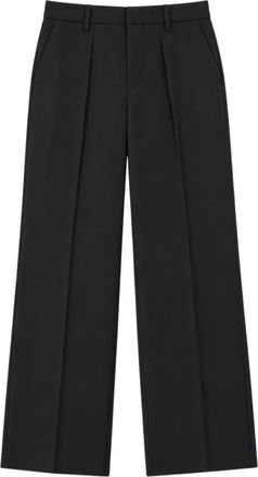 N&deg;21 Wijde broek - Dames - Broeken - Zwart - Maat: 3XL