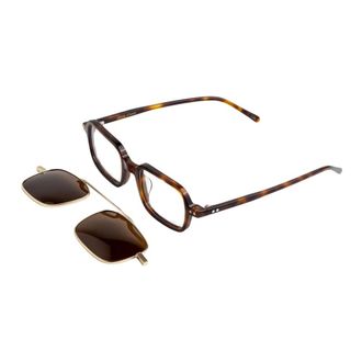Epos ANG NTN Clip Eyeglasses - unisex - Epos - Glasses - Brown - 48 MM - Accessories
