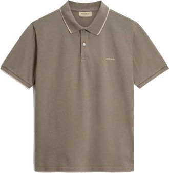 Woolrich Monterey Polo - Heren - Polos - Groen - S - Katoen - Tops