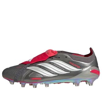 adidas Predator Elite Folding Tongue Artificial Field Iron Metallic Cloud White JS1059