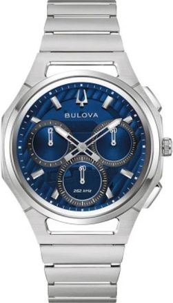 Bulova Accessoires, Heren, Grijs, ONE Size, Curv Chronograph