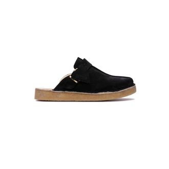 Clarks Clogs - Dames - Klompen - Zwart - 41 EU - Leer - Schoenen