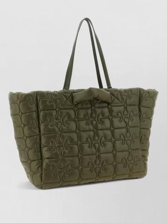 Ganni re tech xxl tote shoulder shopping bag