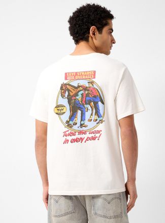 Levi's Mens Retro logo T-shirt