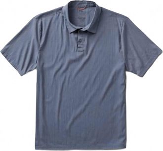 Roark Womens Bless Up Breathable Stretch Polo Shirt In Slate