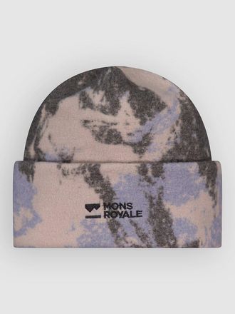 Mons Royale Pileup Wool Fleece Beanie camouflage