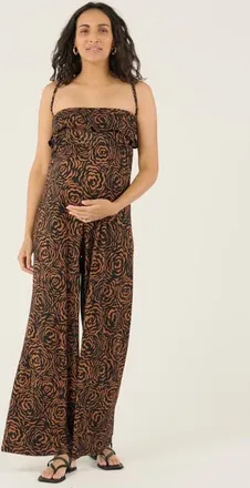 Cache Coeur Maternity and Nursing Jumpsuit Irma in Brown at Nordstrom, Size X-Large