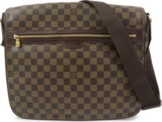 Louis Vuitton Spencer Messenger Damier Brown Canvas Handbag (Pre-Owned)