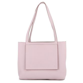 Herm&egrave;s Light Pink Taurillon Clemence Leather Handbag Tote Bag (Pre-Owned)