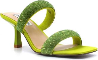 Steve Madden Top-Notch Sandaal - Dames - Muiltjes - Groen - 37 EU - Schoenen