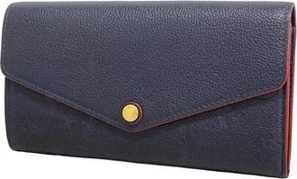 Louis Vuitton Marine Rouge Long Wallet (Bi-Fold) (Pre-Owned)