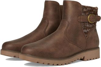 Skechers Arch Fit Marlie - Weekend Chat Womens Boots Chocolate : 6.5 B - Medium, Leather