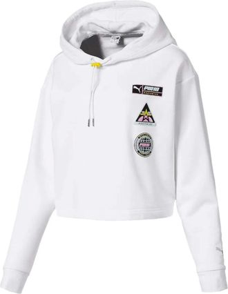 Puma graphic hoodie - Wit