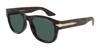Montblanc MB0478S 002 Mens Sunglasses Size 54