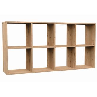 Selsey Selsey - Malax - Estanter&iacute;a Con 8 Estantes - 147 Cm - Roble Artesanal