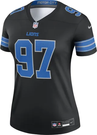 Nike Aidan Hutchinson Detroit Lions Nike Womens Dri-FIT NFL Legend Jersey in Black | 94NW0B9M9JF-XN0