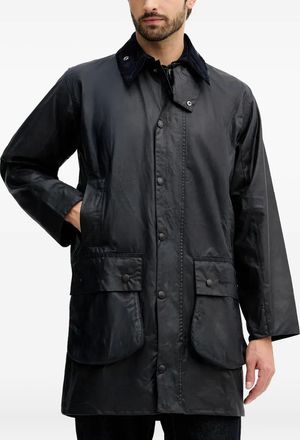 Barbour Border button corduroy-collar jacket - Blue