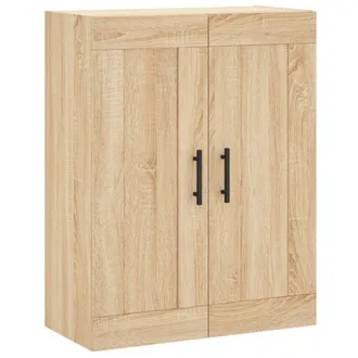 vidaXL Armario De Pared Madera Ingenier&iacute;a Roble Sonoma 69,5x34x90 Cm Vidaxl
