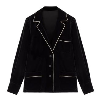 Ermanno Scervino Mujer, Chaquetas, Negro, Talla: S