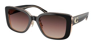 Coach HC8352 CD472 5781E2 Womens Sunglasses Black Size 54