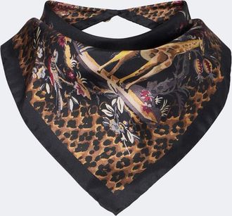 Etro Pa&ntilde;uelo de seda estampado