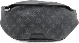 Louis Vuitton Pre-owned Discovery Monogram Eclipse Waist Bag - Dames - Vintage Heuptassen - Zwart - ONE Size - Leer - Vintage
