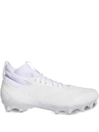 adidas Adizero Impact Triple White cleats - men - Fabric/Rubber/Fabric - 10