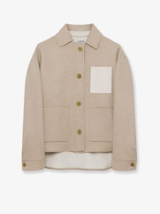 Loewe Giacca workwear in lana e cashmere - LOEWE - gender_Woman